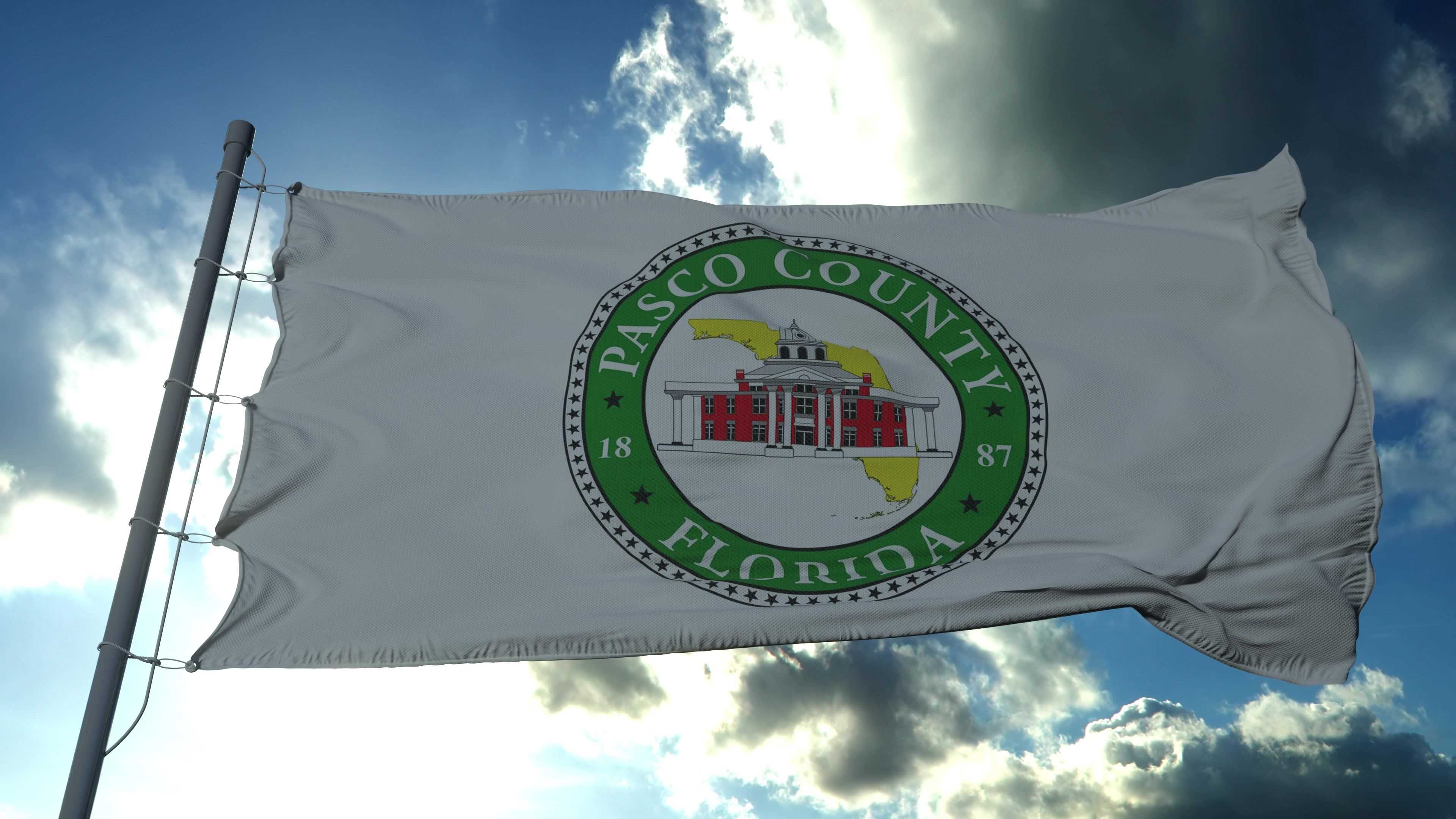 Pasco county florida flag